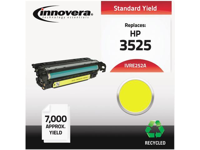 Innovera IVRE252A Compatible Remanufactured CE252A (504A) Laser Toner, Yellow