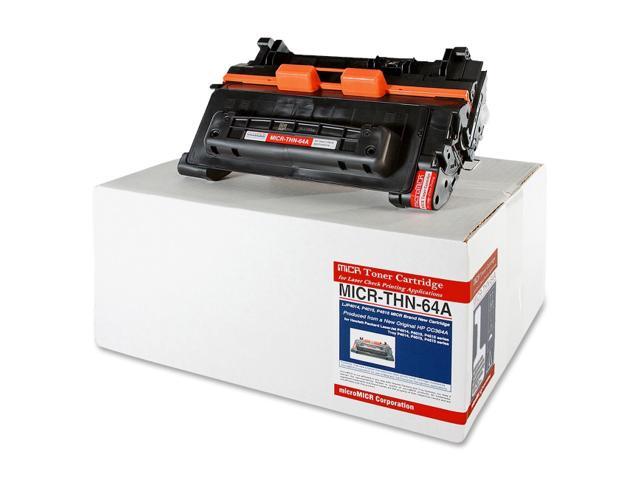 microMICR MICRTHN64A Black Compatible MICR Toner