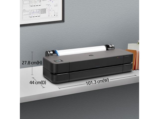 HP DesignJet T230 24' Large-Format Compact Wireless Plotter Printer 5HB07H#B1K
