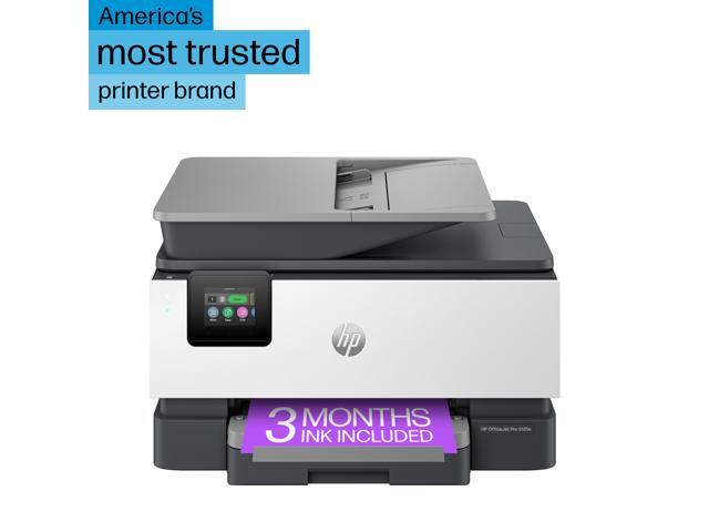HP - OfficeJet Pro 9125e Wireless AI-Enabled AiO Inkjet Printer w/ 3 Months of Instant Ink (+1 Bonus Month of Ink w/ Code) - White - image 3
