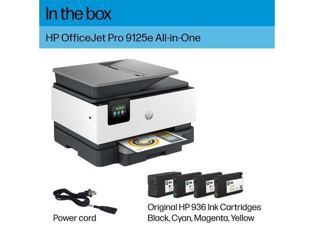 HP - OfficeJet Pro 9125e Wireless AI-Enabled AiO Inkjet Printer w/ 3 Months of Instant Ink (+1 Bonus Month of Ink w/ Code) - White - image 6
