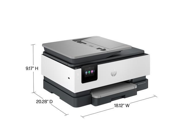 HP - OfficeJet Pro 8135e Wireless AI-Enabled AiO Inkjet Printer w/ 3 Months of Instant Ink (+1 Bonus Month of Ink w/ Code) - White - image 5
