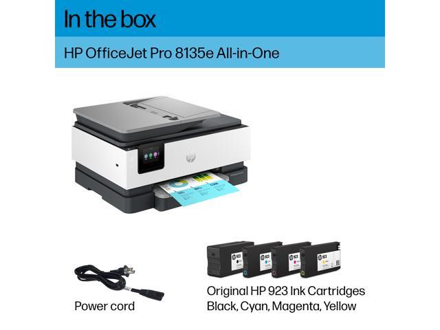 HP - OfficeJet Pro 8135e Wireless AI-Enabled AiO Inkjet Printer w/ 3 Months of Instant Ink (+1 Bonus Month of Ink w/ Code) - White - image 6
