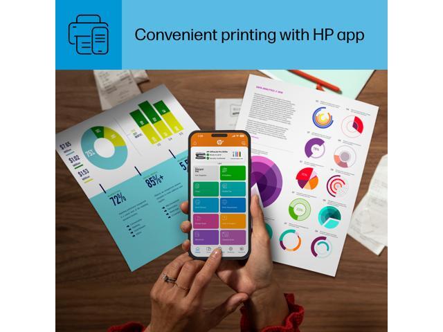 HP - OfficeJet Pro 8135e Wireless AI-Enabled AiO Inkjet Printer w/ 3 Months of Instant Ink (+1 Bonus Month of Ink w/ Code) - White - image 12