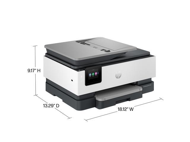 HP - OfficeJet Pro 8139e Wireless AI-Enabled AiO Inkjet Printer w/ 12 Months of Instant Ink (+1 Bonus Month of Ink w/ Code) - White - image 5