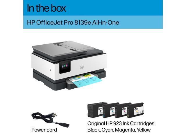 HP - OfficeJet Pro 8139e Wireless AI-Enabled AiO Inkjet Printer w/ 12 Months of Instant Ink (+1 Bonus Month of Ink w/ Code) - White - image 6