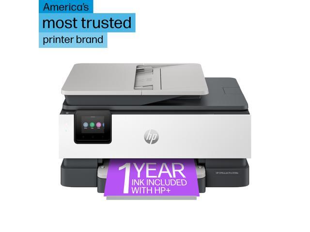 HP - OfficeJet Pro 8139e Wireless AI-Enabled AiO Inkjet Printer w/ 12 Months of Instant Ink (+1 Bonus Month of Ink w/ Code) - White - image 3