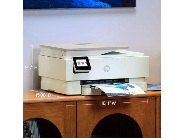HP - Envy Photo 7975 Wireless AI-Enabled All-in-One Inkjet Printer w/ 3 Months of Instant Ink (+1 Bonus Month of Ink w/ Code) - White - image 11