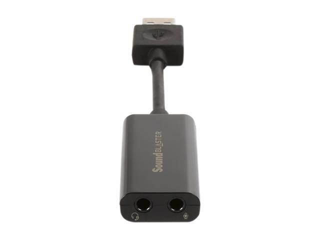 Creative Labs Sound Blaster Play! 3 External USB Sound Adapter for Windows and Mac. Plug and Play (No Drivers Required). Upgrade to 24-Bit 96Khz...