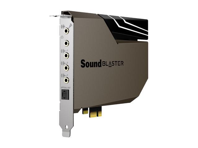 Creative Sound Blaster AE-7 Hi-Res Internal PCIe Sound Card, Quad-Core Processor, 127dB DNR ESS SABRE-class 9018 DAC, Xamp Discrete Custom Bi-amp,...