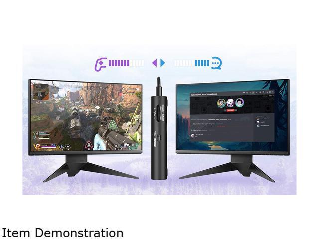 Creative Sound Blaster G3 USB-C External Gaming USB DAC and Amp for PS4, Nintendo Switch, Ft. GameVoice Mix (Audio Balance for Game/Chat), Mic/Vol...