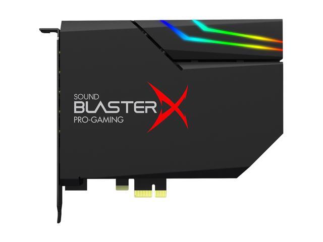 Creative Sound BlasterX AE-5 Plus SABRE32-class Hi-res 32-bit/384 kHz PCIe Gaming Sound Card and DAC with Dolby Digital and DTS, Xamp Discrete...