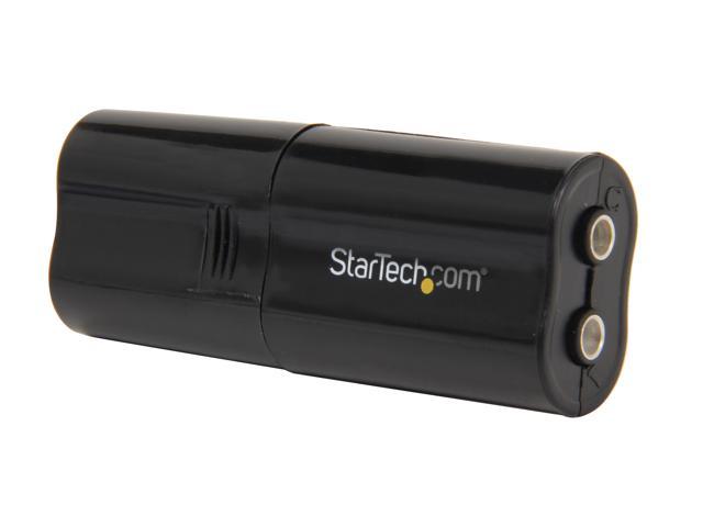 StarTech.com ICUSBAUDIOB Black Audio Adapter