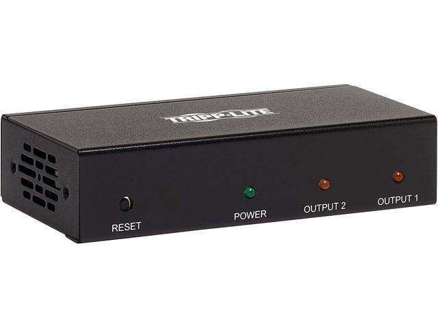 Tripp Lite B118-002-HDR 2-Port HDMI 2.0 Splitter with Multi-Resolution Support