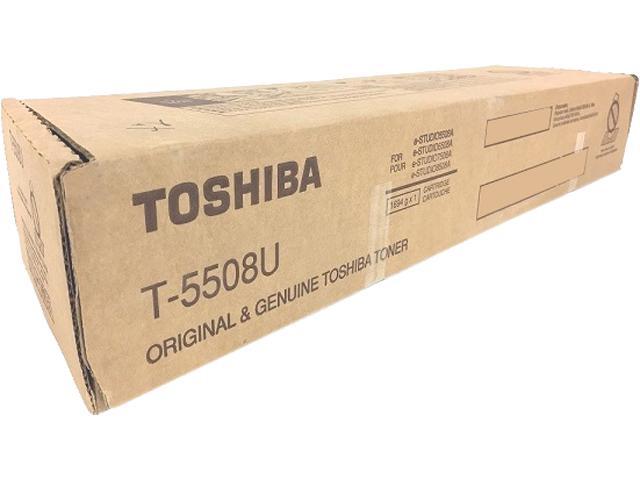 Black Toner Cartridge for Toshiba T-5508U E STUDIO 5508A, E STUDIO 6508A, E STUDIO 6508AG, E STUDIO 7508A, E STUDIO 8508A, E STUDIO 8508AG, Genuine...