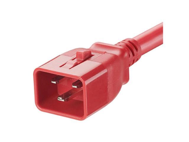 Panduit SmartZone Standard Dual-Locking Power Cord Power Cord - Power IEC 320 EN 60320 C20 - Male Left Gender - Power IEC 320 EN 60320 C19 - Female...
