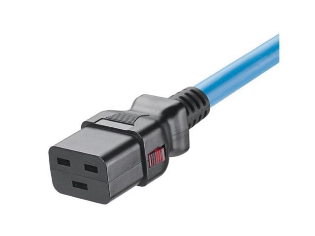 Panduit SmartZone Standard Dual-Locking Power Cord - Power IEC 320 EN 60320 C20 - Male Left Gender - Power IEC 320 EN 60320 C19 - Female Right...