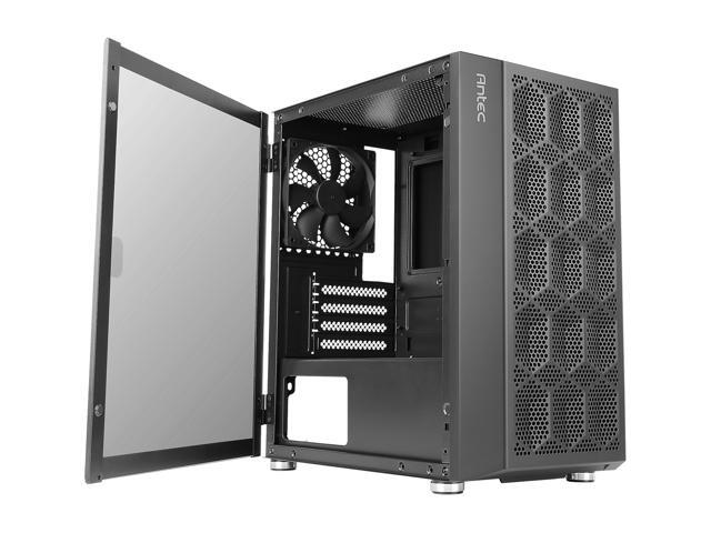 Antec NX200M Micro-ATX Tower, Mini-Tower Computer Case with 120mm Rear Fan Pre-Installed, Mesh Design in Front Panel Ventilated Airflow, NX Series,...