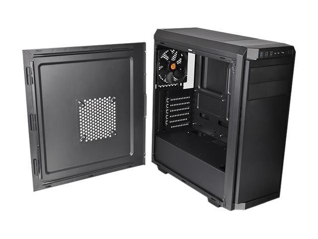 Thermaltake - V100 Perforated Computer Case - Black - image 7