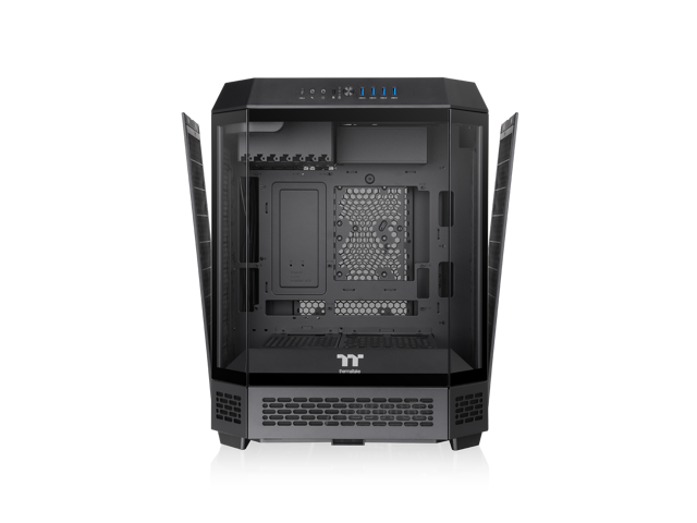 Thermaltake - Tower 600 Mid Tower ATX PC Case - Black - image 4
