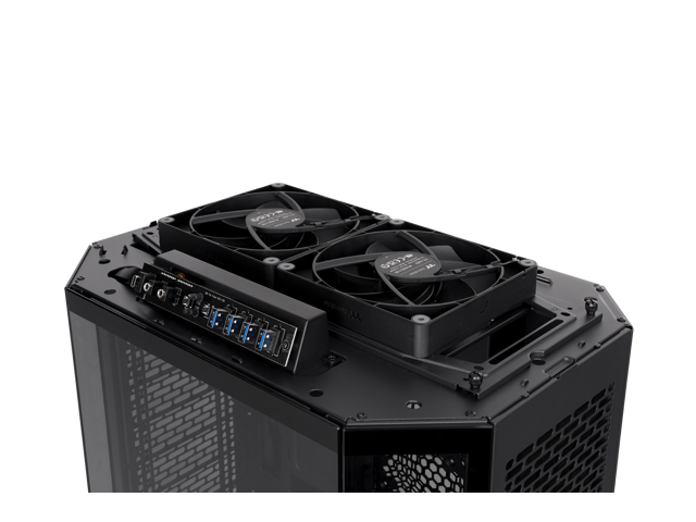 Thermaltake - Tower 600 Mid Tower ATX PC Case - Black - image 12