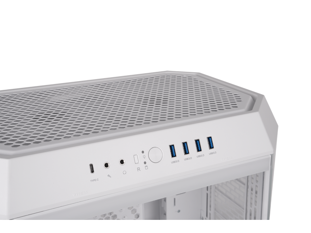 Thermaltake - Tower 600 Mid Tower ATX PC Case - Snow - image 9