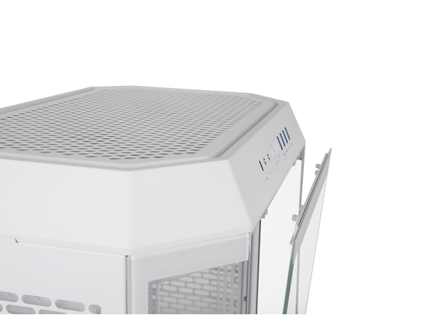 Thermaltake - Tower 600 Mid Tower ATX PC Case - Snow - image 12