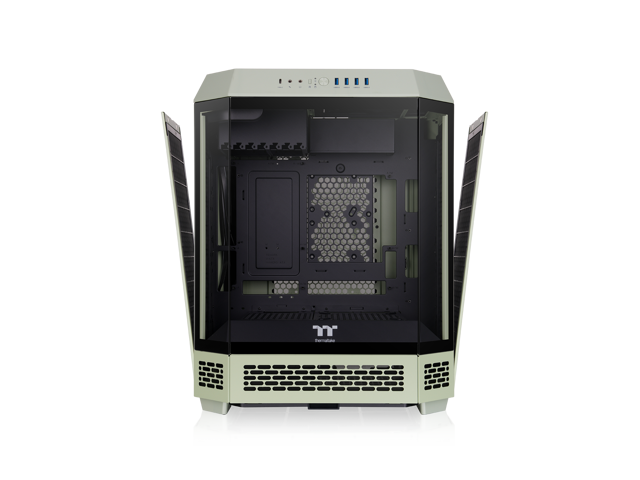 Thermaltake - Tower 600 Mid Tower ATX PC Case - Matcha Green - image 4
