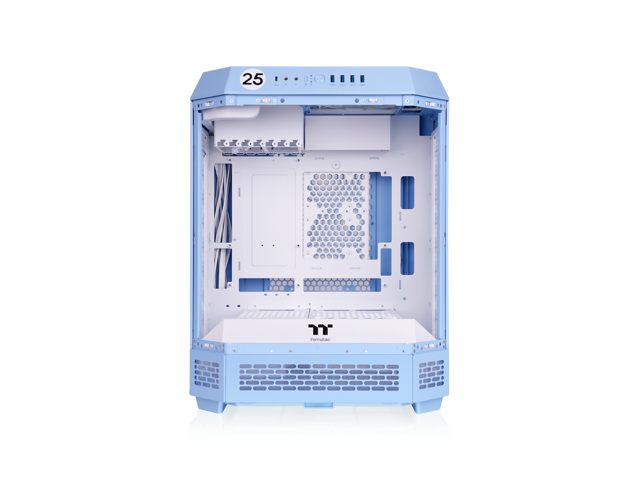 Thermaltake - Tower 600 Mid Tower ATX PC Case - Hydrangea Blue - image 5