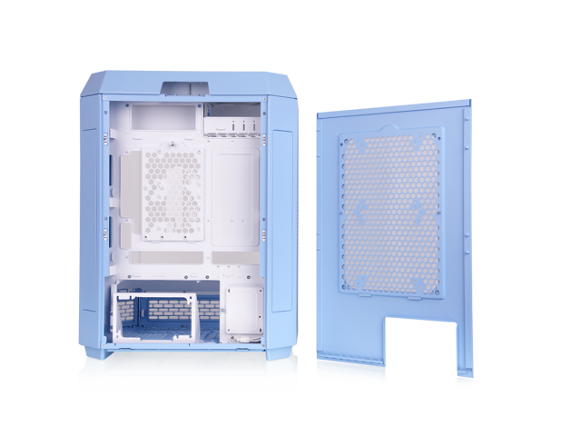 Thermaltake - Tower 600 Mid Tower ATX PC Case - Hydrangea Blue - image 10