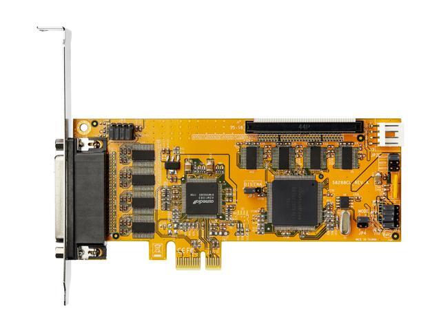StarTech. com PEX8S1050LP 8-Port PCI Express Serial Card - 16C1050 UART RS232 - PCIE Low Profile Bracket - DB9 Serial Card (PEX8S1050LP)