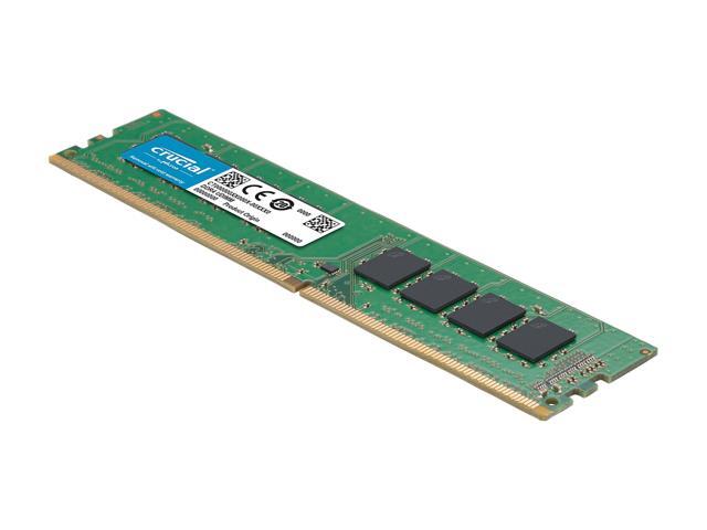 Crucial - DDR4 - 16 GB - DIMM 288-pin - 2400 MHz / PC4-19200 - CL17 - 1.2 V - unbuffered - non-ECC