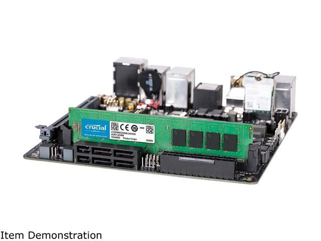 Crucial - DDR4 - 16 GB - DIMM 288-pin - 2400 MHz / PC4-19200 - CL17 - 1.2 V - unbuffered - non-ECC