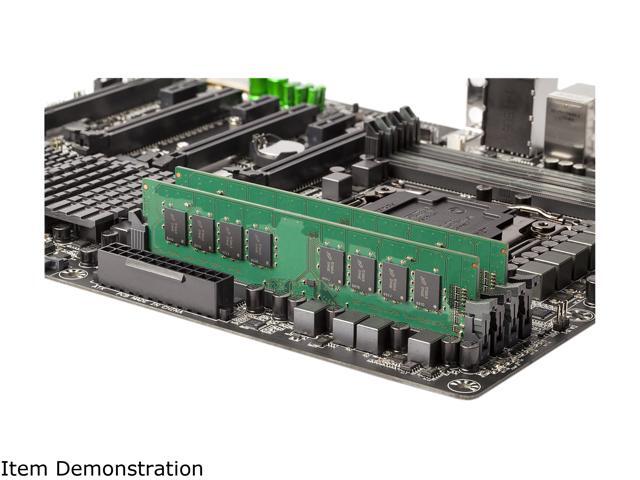 Crucial - DDR4 - 16 GB - DIMM 288-pin - 2400 MHz / PC4-19200 - CL17 - 1.2 V - unbuffered - non-ECC