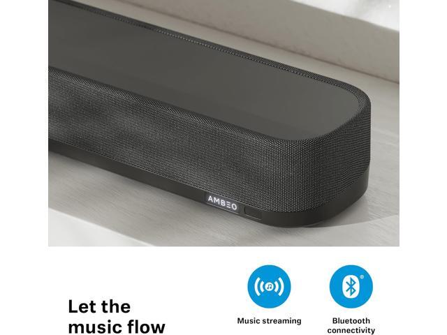 Sennheiser - AMBEO Soundbar Mini Compact Device with Adaptive Features and Multiple Connectivity - Black - image 10