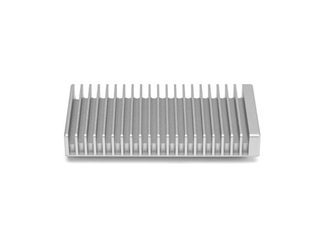 OWC Express 1M2 Portable NVMe SSD USB4 (Thunderbolt compatible / USB-C) Ultra Fast External SSD Drive with Aluminum Heat Sink Enclosure (Enclosure...