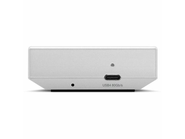 OWC Express 1M2 80G 1 TB Portable Rugged External Solid State Drive - PCI Express NVMe - Silver - USB4 Type C - 6362 MB/s Maximum Read Transfer...