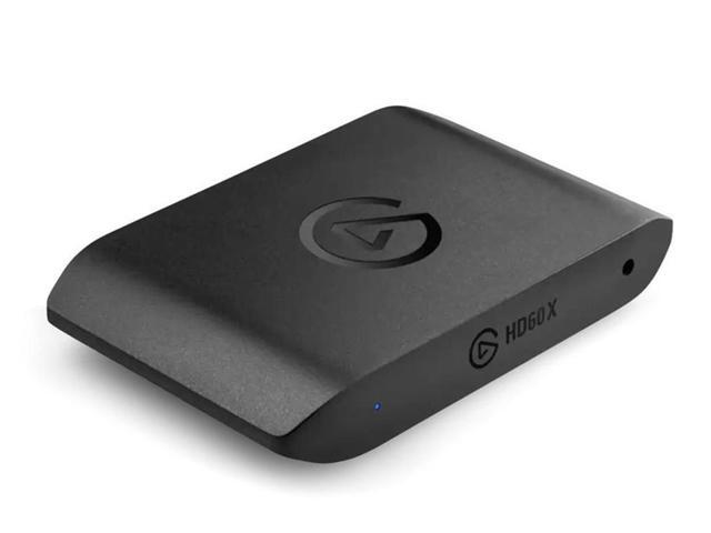 Elgato - HD60 X 1080p60 HDR10 External Capture Card for PS5, PS4/Pro, Xbox Series X/S, Xbox One X/S, PC, and Mac - Black