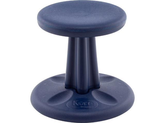 Kore Wobble Chair - Age 4-5 yrs, Dark Blue (12in) Flexible Seating Stool for Classroom, Preschool, Kindergarten & Elementary School - Made in the USA