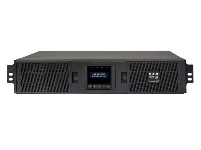 Tripp Lite series SmartOnline 3000VA 2700W 120V Double-Conversion UPS - 7 Outlets, Extended Run, Network Card Included, LCD, USB, DB9, 2U Rack/Tower