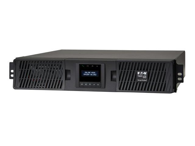Tripp Lite series SmartOnline 3000VA 2700W 120V Double-Conversion UPS - 7 Outlets, Extended Run, Network Card Included, LCD, USB, DB9, 2U Rack/Tower
