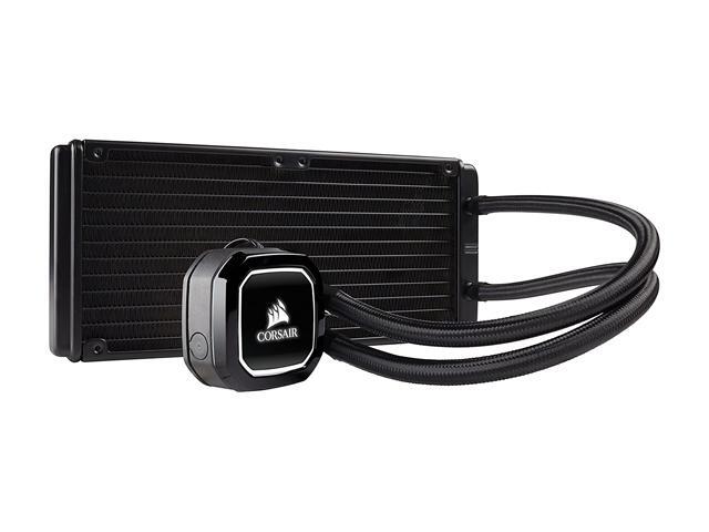 Corsair Hydro Series H100x Extreme Performance Liquid / Water 240mm CPU Cooler (CW-9060040-WW) LGA 1700 Compatible