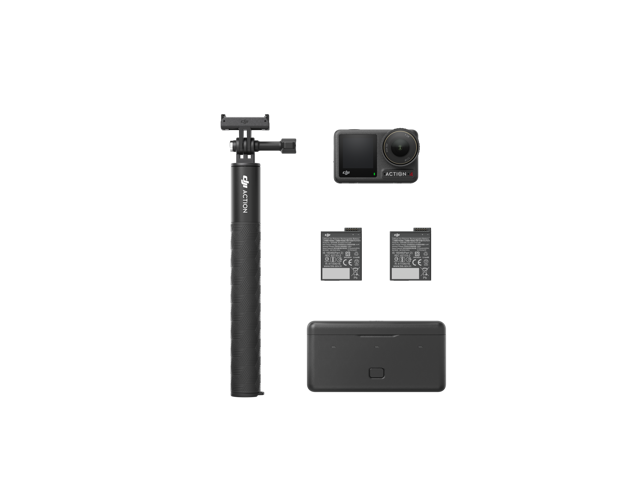 DJI - Osmo Action 4 4K Action Camera Standard Bundle - Gray - image 9