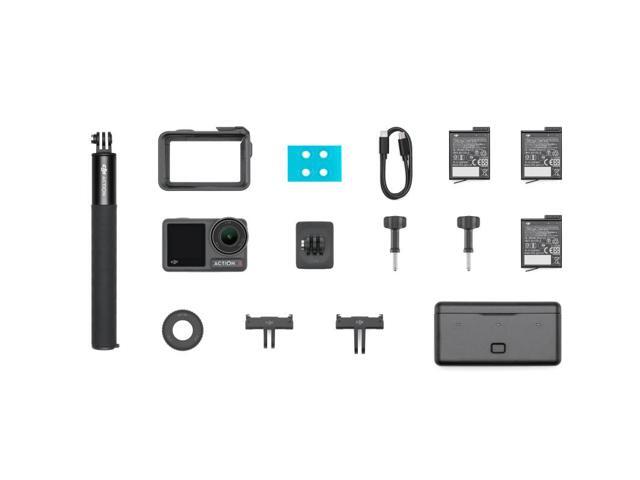 DJI - Osmo Action 4 4K Action Camera Adventure Bundle - Gray - image 10