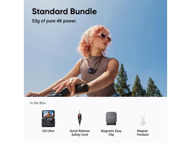 Insta360 - GO Ultra Action Camera - Black - image 4