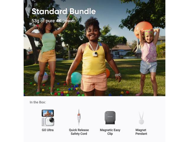 Insta360 - GO Ultra Action Camera - White - image 4