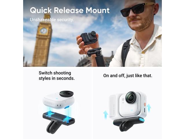 Insta360 - GO Ultra Action Camera Creator Bundle - Black - image 4