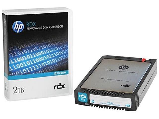 HPE - RDX x 1 - 2 TB - storage media HP 2 TB 2.5' RDX Technology Hard Drive Cartridge - 5400 - Removable