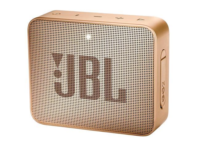 JBL Go 2 Portable Bluetooth Waterproof Speaker (Champagne)