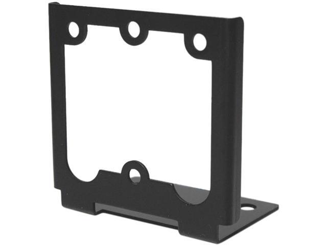 RF Ideas KT-ANGLE Black Angle Mounting Bracket For A Pcprox Reader To Be Mounted Vertical Or Side Position, Includes Angle Bracket, (2) #4 Screws,.